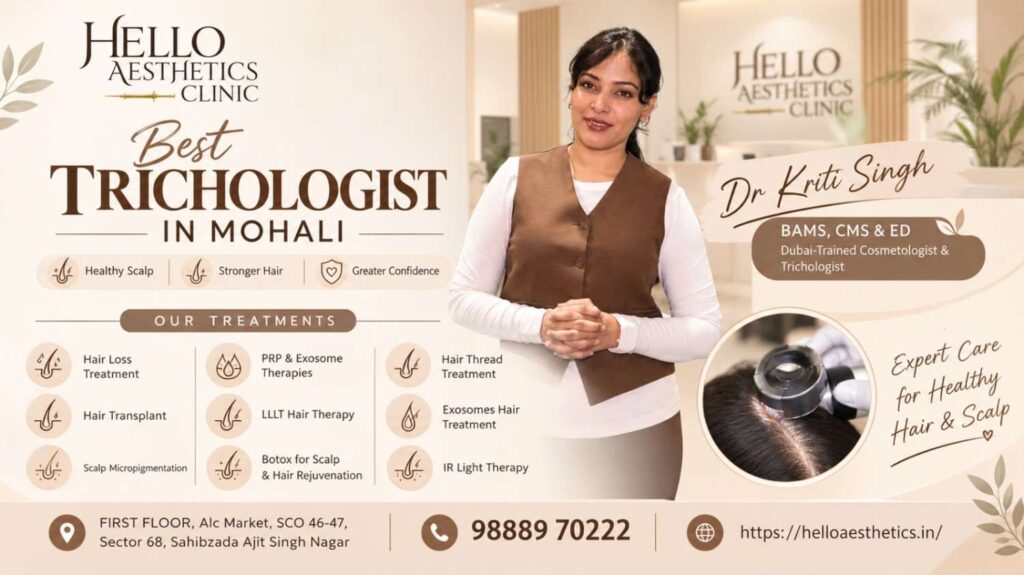 Best Trichologist in Mohali